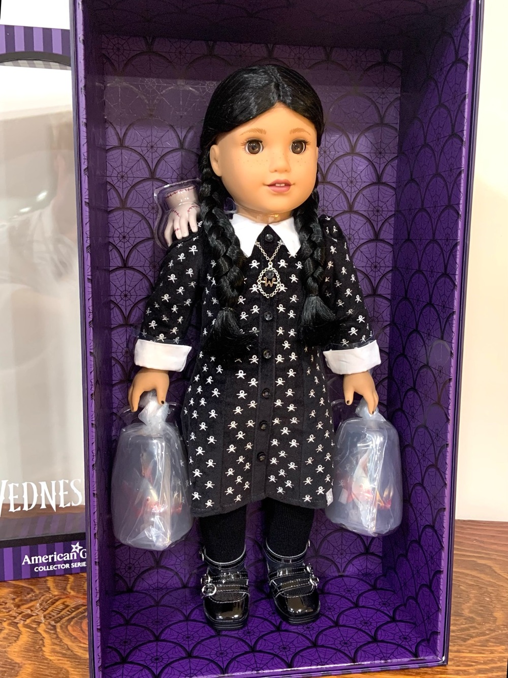 New✨ AMERICAN GIRL Wednesday Addams Doll (Limited Edition)